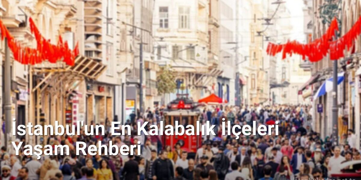 İstanbul'un En Kalabalık İlçeleri Yaşam Rehberi - istanbulradar.net.tc
