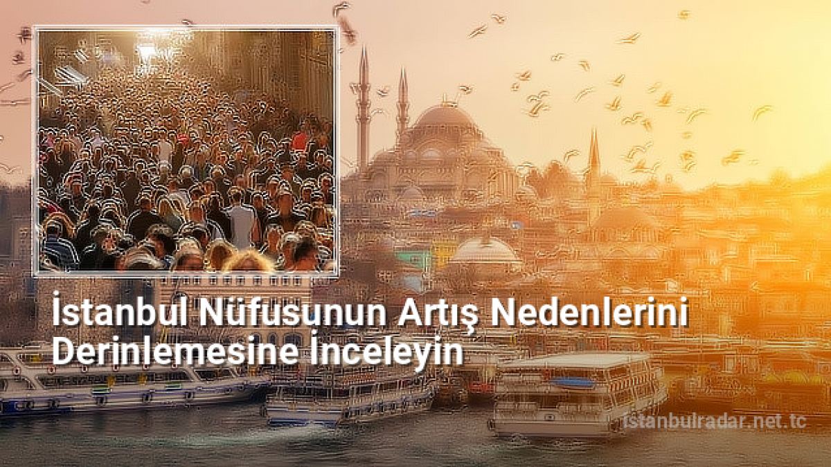 İstanbul Nüfusunun Artış Nedenlerini Derinlemesine İnceleyin - istanbulradar.net.tc